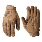 Тактичні перчатки з пальцями Gloves FF 4 койот розмір М - зображення 1