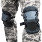 Комплект тактичних наколінників / Наколінник з гербом / Захист регульований для колін - зображення 8
