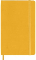 Блокнот Moleskine Silk кишеньковий 9 х 14 см в лінію жовтогарячий