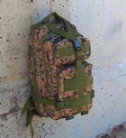 Тактический военный рюкзак Abrams 30 л, пиксель (Б17-004) - изображение 7