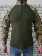 Військова тактична сорочка з довгим рукавом Убакс 48 Хакі Піксель - зображення 1