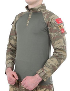 Тактическая рубашка Vogel Ubacs; L/52-54; СoolMax. Пиксель. Боевая рубашка Вогель Убакс. Турция. - изображение 3
