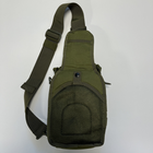 Тактический рюкзак-слинг на 9л олива - изображение 3