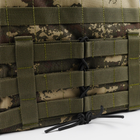 Військова армійська плитоноска Жилет тактичний швидкознімний Мультикам - зображення 6
