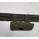 Подсумок для сброса отстрелянных магазинов АК и пистолета M-KET-1 Хаки военный с жесткой горловиной с креплением на тактический пояс или систему Molle - изображение 10