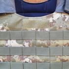 Защитный жилет под плиты на липучке, камуфляж 2 - изображение 3