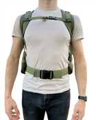 Тактический Рюкзак ЗСУ 50 л Военный Походный Армейский Олива MOLLE - изображение 4