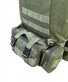Тактический Рюкзак ЗСУ 50 л Военный Походный Армейский Олива MOLLE - изображение 6