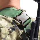 Ремень оружейный трехточковый для АК / AR Ukr Cossacks хаки - изображение 5