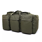 Велика тактична сумка-рюкзак на 90 літрів BT1-90 олива - зображення 2