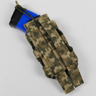 Тактический подсумок для магазина АК с пластиковыми вставками армейский ЗСУ Пиксель - изображение 10