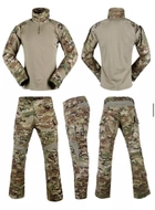 Тактичний військовий костюм YAKEDA G3 Multicam Убакс та Штани із захистом колін XXL Multicam YK0020807-3 - зображення 1