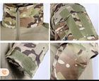 Тактичний військовий костюм YAKEDA G3 Multicam Убакс та Штани із захистом колін XL Multicam YK0020807-2 - зображення 8