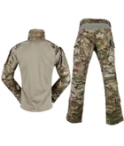 Тактичний військовий костюм YAKEDA G3 Multicam Убакс та Штани із захистом колін L Multicam YK0020807-1 - зображення 6