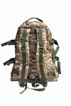 Тактичний похідний міцний рюкзак 40 літрів колір мультікам 161-1 KS - зображення 5