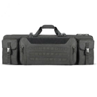 Сумка -чехол для оружия, рюкзак для переноски автомата Черный 92 см - изображение 2