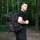 Тактический рюкзак HIMARS Tactical backpack черный камуфляж - изображение 2