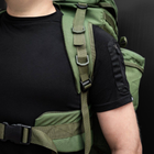 Тактичний водонепроникний рюкзак HIMARS Tactical waterproof backpack темно-зелений - зображення 5