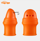 Острый нож на большой палец для удобной резки лозы Комплект для большого пальца с лезвием Vogvigo Оранжевый - изображение 7