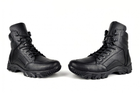 Берцы мужские ЗИМНИЕ М098 Флотар черный. Тактические треккинговые ботинки мужские. Размер 45 - изображение 4