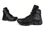 Берці чоловічі ОСІННІ М098 Флотар чорний. Тактичні трекінгові черевики чоловічі. Розмір 46 - зображення 5