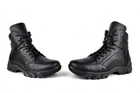 Берці чоловічі ОСІННІ М098 Флотар чорний. Тактичні трекінгові черевики чоловічі. Розмір 45 - зображення 4