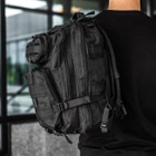 Військовий Тактичний рюкзак на 30 л з системою MOLLE Чорний DOMINATOR SHADOW Армійський Штурмовий + Тактичні рукавички - зображення 2