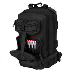 Военный Тактический рюкзак на 30 л с системой MOLLE Черный DOMINATOR SHADOW Армейский Штурмовой + Тактические перчатки - изображение 6