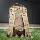 Тактичний Військовий рюкзак на 30 л Койот з системою MOLLE DOMINATOR Армійський Штурмовий + Тактичні рукавички - зображення 9