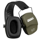 Захисні шумоподавлюючі навушники для стрільби та захисту органів слуху тактичні пасивні 26 дБ Prohear EM016 Green - зображення 7