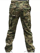 Тактичні військові штани Зигзаг Multicam (тканина полікоттон, Туреччина) (SEAM-MKRS-TR-PC-54) - изображение 2