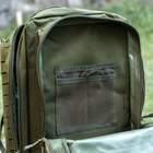 Военный Тактический рюкзак 36 л Хаки Warrior Assault Laser Cut 36L Olive с системой MOLLE Армейский Штурмовой + Тактические перчатки - изображение 14