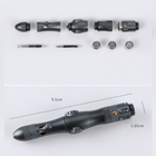 Тактична ручка спіннер із ліхтариком RovTop багатофункціональна Чорні 0,5 мм - зображення 3