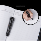 Тактична ручка спіннер із ліхтариком RovTop багатофункціональна Чорні 0,5 мм - зображення 9