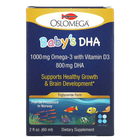 Докозагексаєнова кислота (ДГК) з вітаміном D3 для дітей, Oslomega, 60 мл - зображення 1