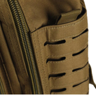 Тактический рюкзак 36 л Койот MIL-TEC Assault Laser Cut 36L Coyote с системой MOLLE Военный Рюкзак Армейский Штурмовой Водоотталкивающий - изображение 5
