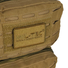 Тактический рюкзак 36 л Койот MIL-TEC Assault Laser Cut 36L Coyote с системой MOLLE Военный Рюкзак Армейский Штурмовой Водоотталкивающий - изображение 10