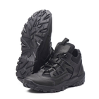 Кросівки тактичні чоловічі демісезонні, кросівки тактичні чоловічі, натуральна шкіра та кордура, розмір 40, Bounce ar. TRFI-2340, колір чорний - зображення 3