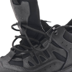 Кросівки тактичні чоловічі демісезонні, кросівки тактичні чоловічі, натуральна шкіра та кордура, розмір 42, Bounce ar. TRFI-2342, колір чорний - зображення 8