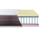 Ортопедичний матрац EUROSLEEP BRAVE "SPRING-MEMORY-COCOS" (20см, 3/4) 180х200