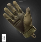 Тактические перчатки с защитой размер М - изображение 3