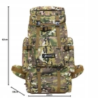 Рюкзак військово-тактичний RG Compas 70L Мультикам - зображення 2