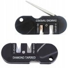 Точилка для ножів кишенькова Diamond Tapered для кемпінгу 3в1 (DT-1)