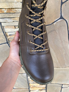 Берці зимові черевики тактичні чоловічі, туфлі тактичні чоловічі берці зимові, натуральна шкіра, розмір 41, Bounce ar. TM-VN-1941, колір коричневий - зображення 4