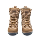 Берцы зимние ботинки тактические мужские, черевики тактичні чоловічі берці зимові, натуральна шкіра, размер 47, Bounce ar. YQ-FD-8247, цвет койот - изображение 4