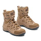 Берці зимові черевики тактичні чоловічі, туфлі тактичні чоловічі берці зимові, натуральна шкіра, розмір 44, Bounce ar. YQ-FD-8244, колір койот - зображення 9