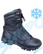 Берці зимові черевики тактичні чоловічі, туфлі тактичні чоловічі берці зимові, натуральна шкіра, розмір 45, Bounce ar. TB-UT-1945, колір чорний - зображення 1