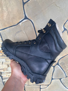 Берці зимові черевики тактичні чоловічі, туфлі тактичні чоловічі берці зимові, натуральна шкіра, розмір 41, Bounce ar. TB-UT-1941, колір чорний - зображення 3