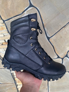 Берцы зимние ботинки тактические мужские, черевики тактичні чоловічі берці зимові, натуральна шкіра, размер 39, Bounce ar. TB-UT-1939, цвет черный - изображение 7
