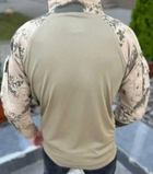 Тактическая рубашка военная форма убакс UBACS VOGEL Песок Coolmax XXL (338055) - изображение 3